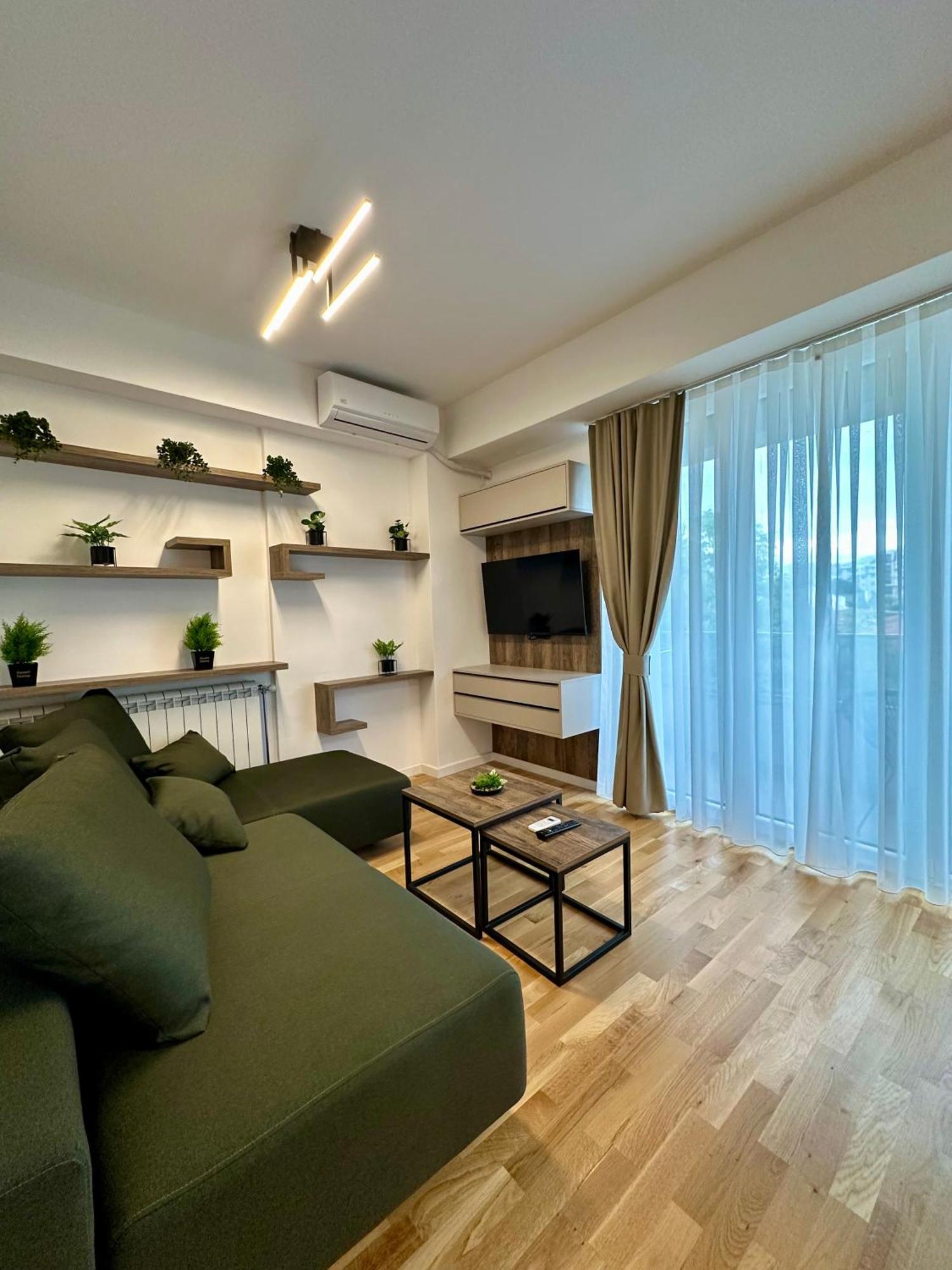 Downtown Riverside Apartments Skopje Exterior foto