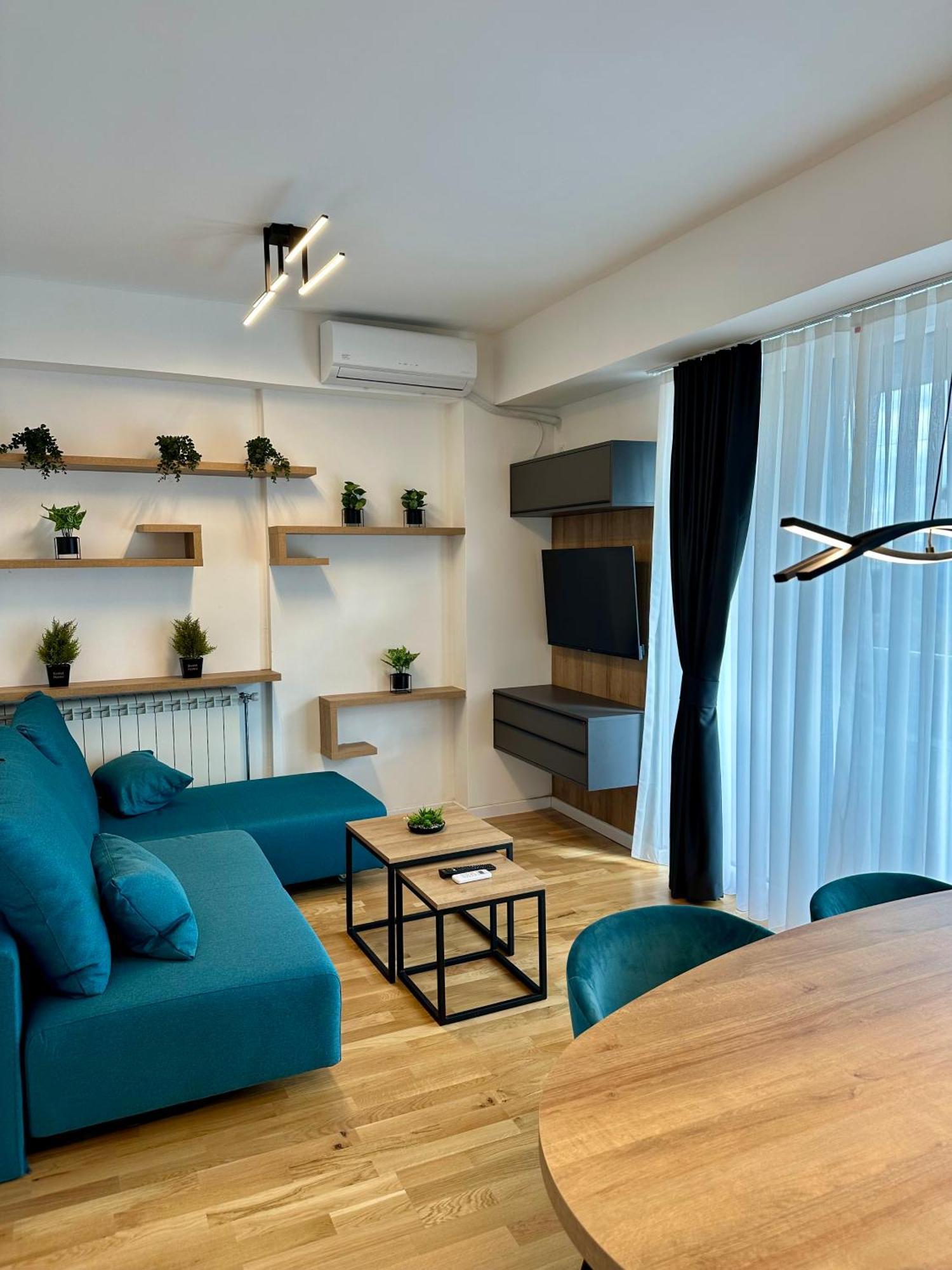 Downtown Riverside Apartments Skopje Exterior foto