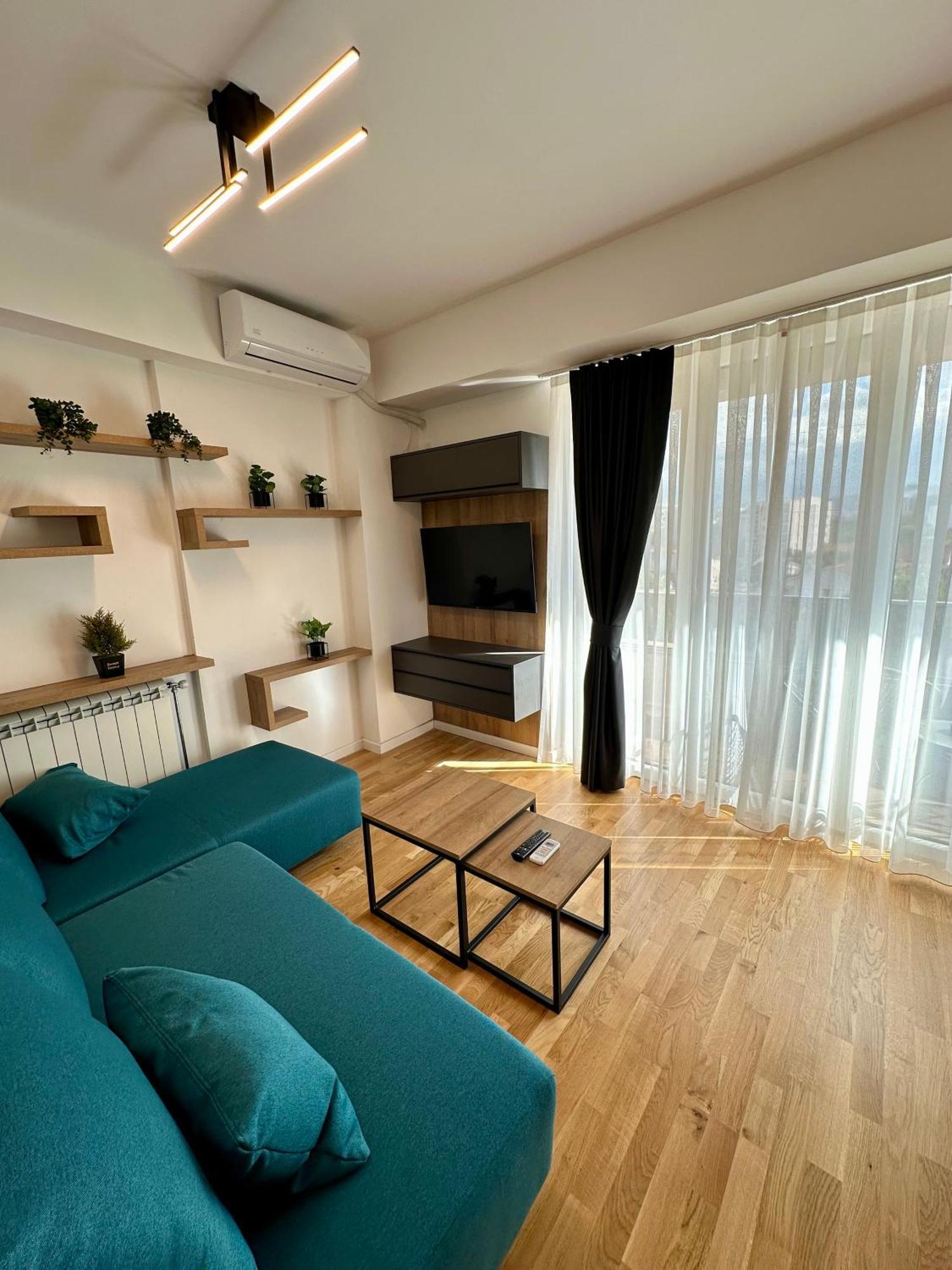 Downtown Riverside Apartments Skopje Exterior foto