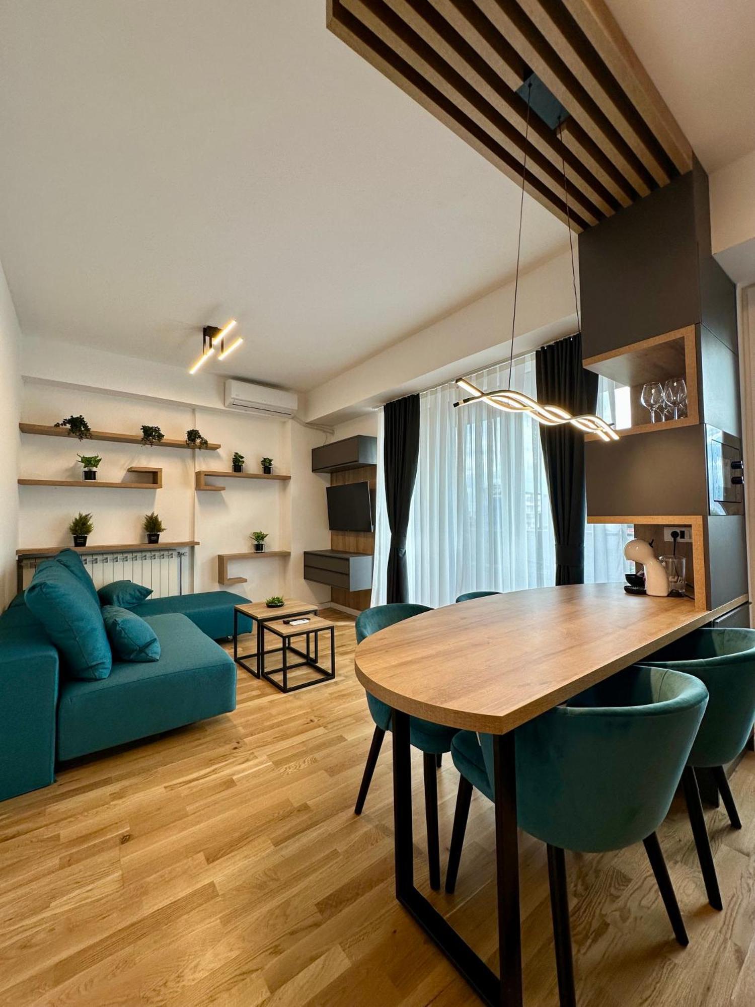 Downtown Riverside Apartments Skopje Exterior foto